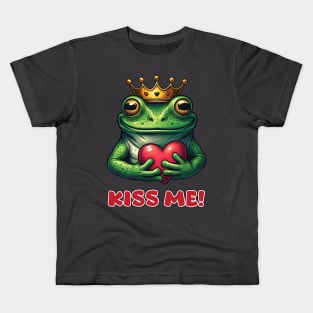 Frog Prince 89 Kids T-Shirt